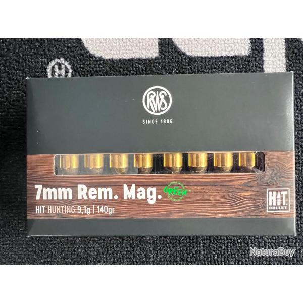 RWS HIT Green 7mm rem mag