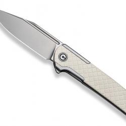 COUTEAU CIVIVI CACHET G10 IVOIRE/ INOX