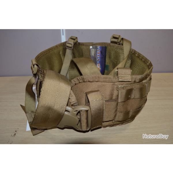 Ceinture Militaire Tactique Air soft Police Militaire Jaune sable Taille L (23)