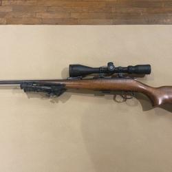 Carabine CZ 452 Cal. 22LR + Lunette Hawke 4-12x50 Mil Dot IR + Bipied + Malette