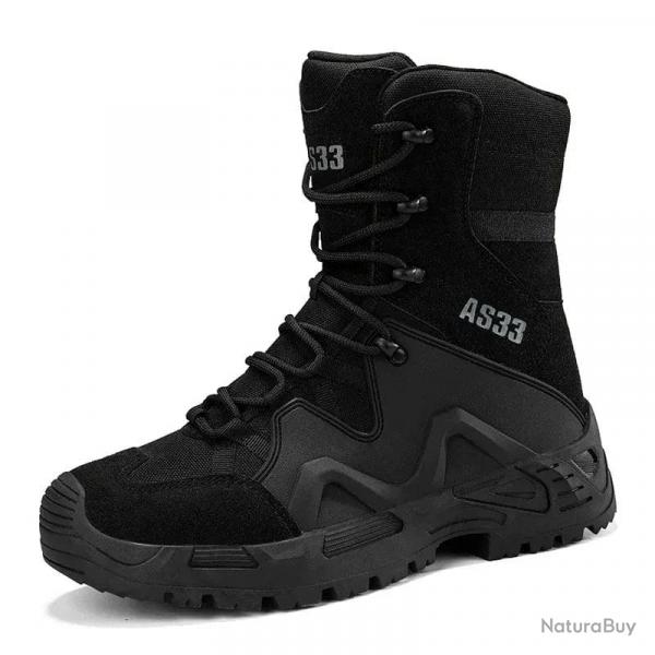 Bottes tactiques TL304 AS33 impermables - Noir / 40