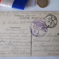 1917 carte postale Montluçon Allier soldat du 131 éme régiment infanterie