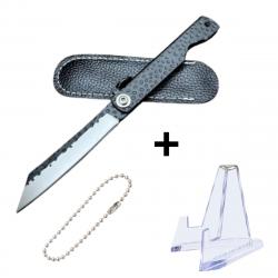 Couteau Pliant Higonokami Acier Forgé 17cm - DERNIER EN STOCK ! - Pack Collection + Porte-Clé