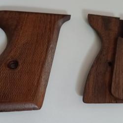 Paire plaquettes crosse mauser hsc