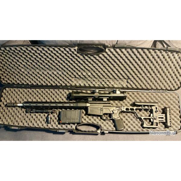 Carabine sig Sauer Cross 308 - lunette Leica Magnus 1,5-10x42 rticule lumineux