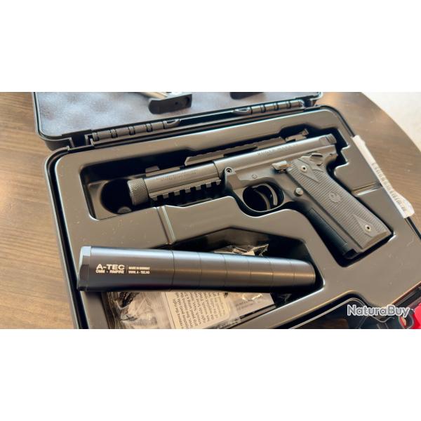 RUGER - MARK IV 22/45 TACTICAL + SILENCIEUX
