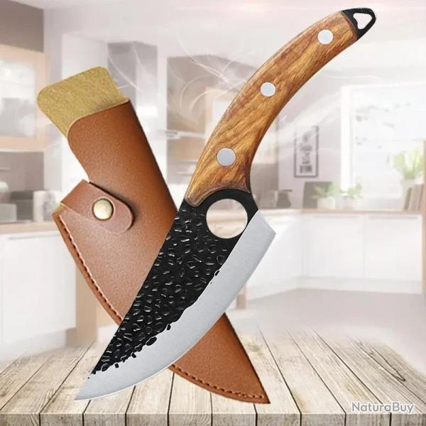 Couteau  dsosser japonais, forg  la main