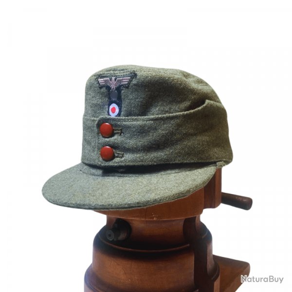 Casquette Allemande Troupe de Montagne "Gebirgsjger Mountain Troops" - WW2 56/57