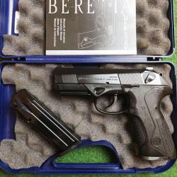 Pistolet semi-automatique BERETTA modèle PX4 Storm - Calibre 9x19 - 2 chargeurs, mallette (Occasion 