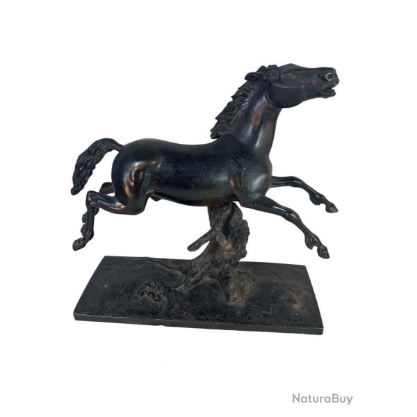 Pierre Lenordez  cheval pure-sang  sculpture bronze