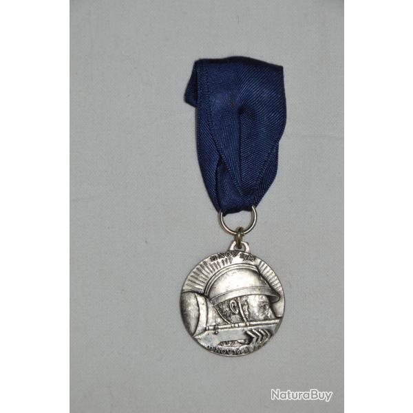 MEDAILLE HOMMAGE AUX COMBATTANTS 1914/1918 - 1968-HAUTE SANE