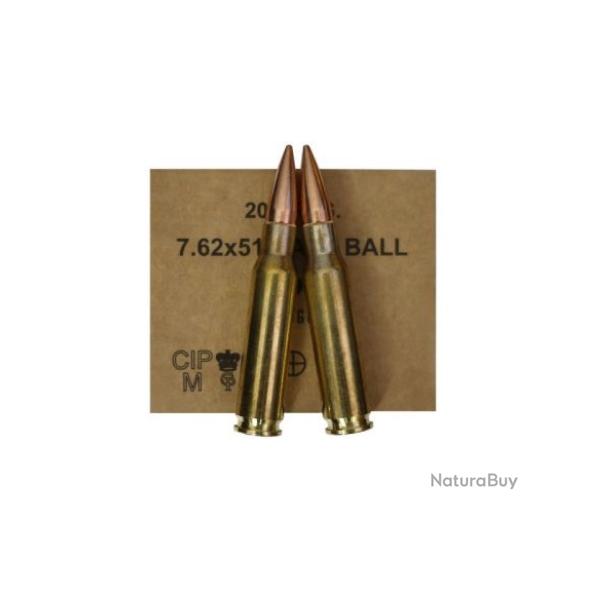 20 Munitions GGG .308 Win 147 gr FMJ