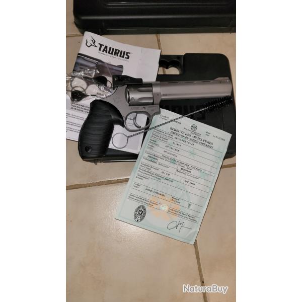 REVOLVER TAURUS 627 TRACKER 6" MATTE SS COMPENSATED VR 357MAG