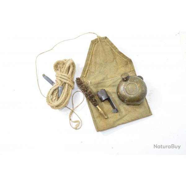 Kit / ncessaire de nettoyage pour Mauser Tchque VZ24 et drivs. Protge bouche, huilier (D)