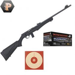 Carabine Rossi 8122 Cal.22LR 50 Munitions + Cibles +lunette + montage