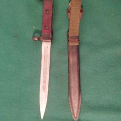 Baïonnette AK 47 union soviétique  1 ere type