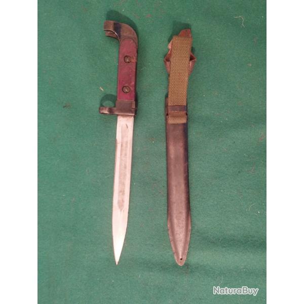 Baonnette AK 47 union sovitique  1 ere type