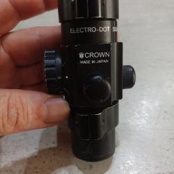 Viseur electro-dot sight et fixation