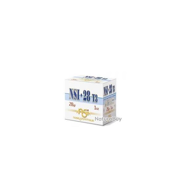 Cartouches Nsi 28 T3 cal.2870 28 gr N6