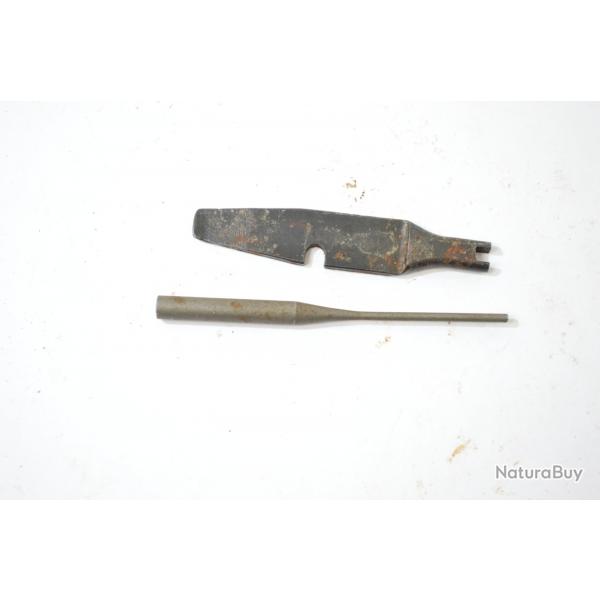 Outil multifonction tournevis 1er type + chasse goupille du kit Russe. AK47 / 74 AKM et drivs (A)
