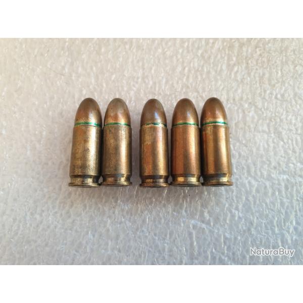 Cartouche 9mm franaise neutralise 2me trimestre de 1956 (M. 90AV)