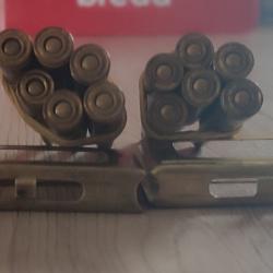 2 Clips avec 12 munitions carcano