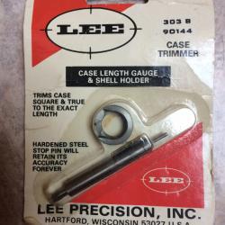lee case length gauge and shell holder calibre 303