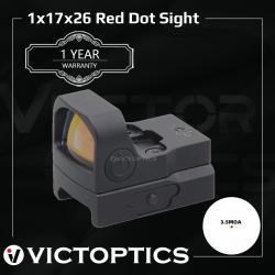 Victoptics 1X17X26 Viseur à point rouge avec support 21 mm -**RDSL25 LIVRAISON GRATUITE !!