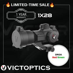 VictOptics T4 1X28 DOT ROUGE LIVRAISON GRATUITE !!