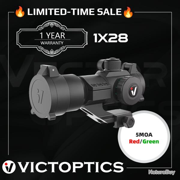 VictOptics T4 1X28 DOT ROUGE LIVRAISON GRATUITE !!