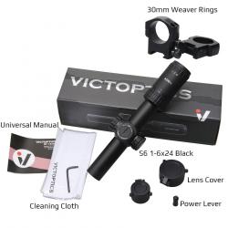 VictOptics S6 1-6x24 LPVO Coyote FDE -**OPSL22  LIVRAISON GRATUITE !!