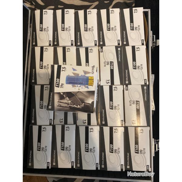 Cartouche T100 7,5 28g