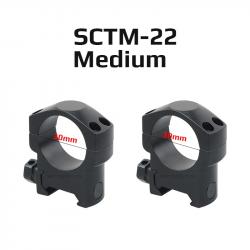 Victoptics-Anneaux 30 mm LOW --SCTM-22  LIVRAISON GRATUITE !!