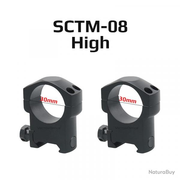 Victoptics-Anneaux 30 mm HIGH --SCTM-08