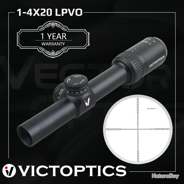 Victoptics 1-4x20 porte de fusil VMD-2 rticule lunette de vise 1/2MOA  LIVRAISON GRATUITE !!