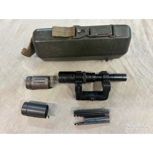Bote zf41 ww2 avec lunette/ montage /rail
