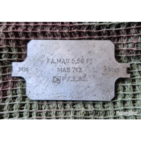 Outil de contrle de saillie du percuteur FAMAS 5,56 -