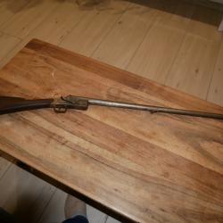 Fusil Mono-coup cal 16 dit de "braconnier" à clé latérale
