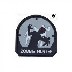 Patch 3D PVC Zombie Hunter (101 Inc) Wolf Grey