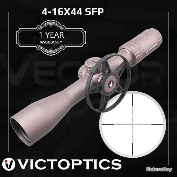 Victoptics 4-16X44 deuxime lunette de vise de chasse en avion focal