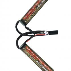 Batterie LiPo 7,4v Double 1300 mAh (Energy Airsoft)