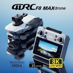 Nouveau Drone Pro 8K GPS 5G Wifi 3 Cameras, Modele: 3 Batteries
