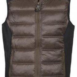 Gilet matelassé Nevada marron PERCUSSION-3XL