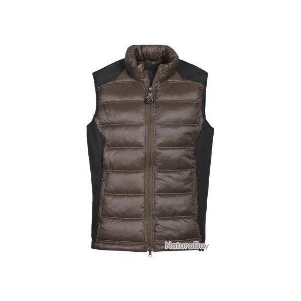 Gilet matelass Nevada marron PERCUSSION-3XL