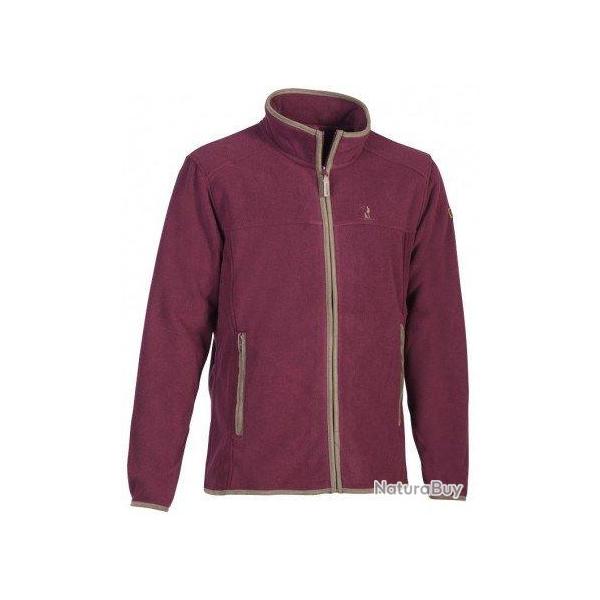 Blouson polaire Scotland bordeaux PERCUSSION-XXL