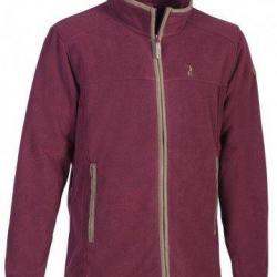 Blouson polaire Scotland bordeaux PERCUSSION-4XL
