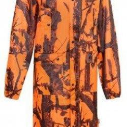 Manteau long de pluie orange PERCUSSION-XXL