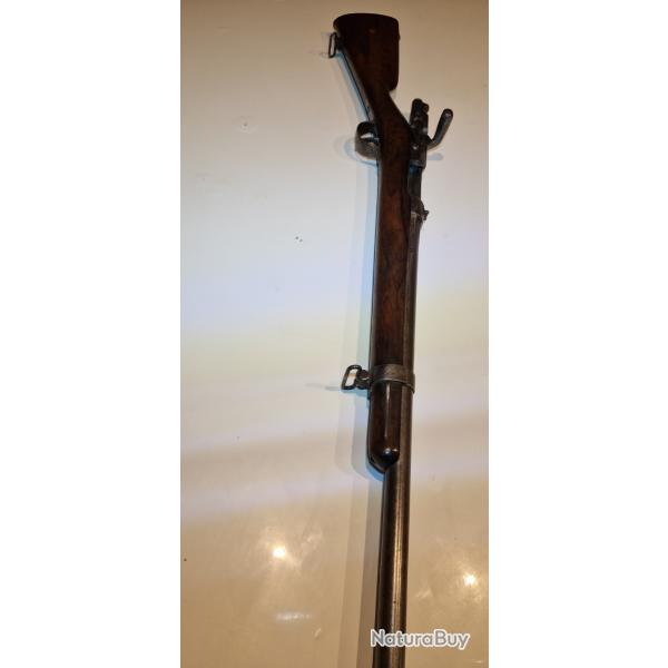 Fusil chassepot d'infanterie model 1866 manufacture imperiale chatellerault .