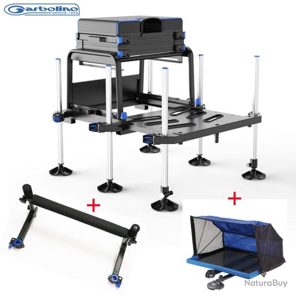 Pack Panier / Station Garbolino D25 Competition 25-21 + Barre d'amorcage + Dserte deluxe tente