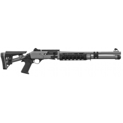Fusil semi-automatique Aksa Arms S4 Extreme - 12/76 / 18.5" / Gris